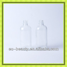 Bouteille en verre transparent 100ml de haute qualité